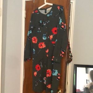 Loft mini long sleeve dress